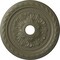 Ekena Millwork Palmetto Ceiling Medallion (Canopies up to 3 5/8"), 23 5/8"OD x 3 5/8"ID x 1 5/8"P, Spartan Stone CM23PMSSF - alternate 1